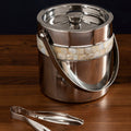 Mother of Pearl Inlay Design Ice Bucket  Mixology