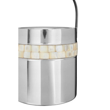Mother of Pearl Inlay Design Ice Bucket  Mixology