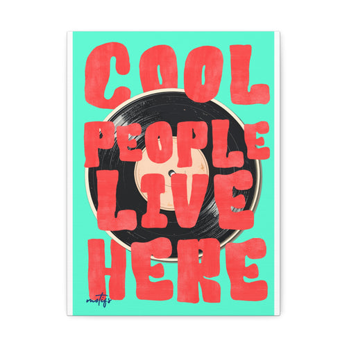 Bold pop art canvas with retro street-art vibes