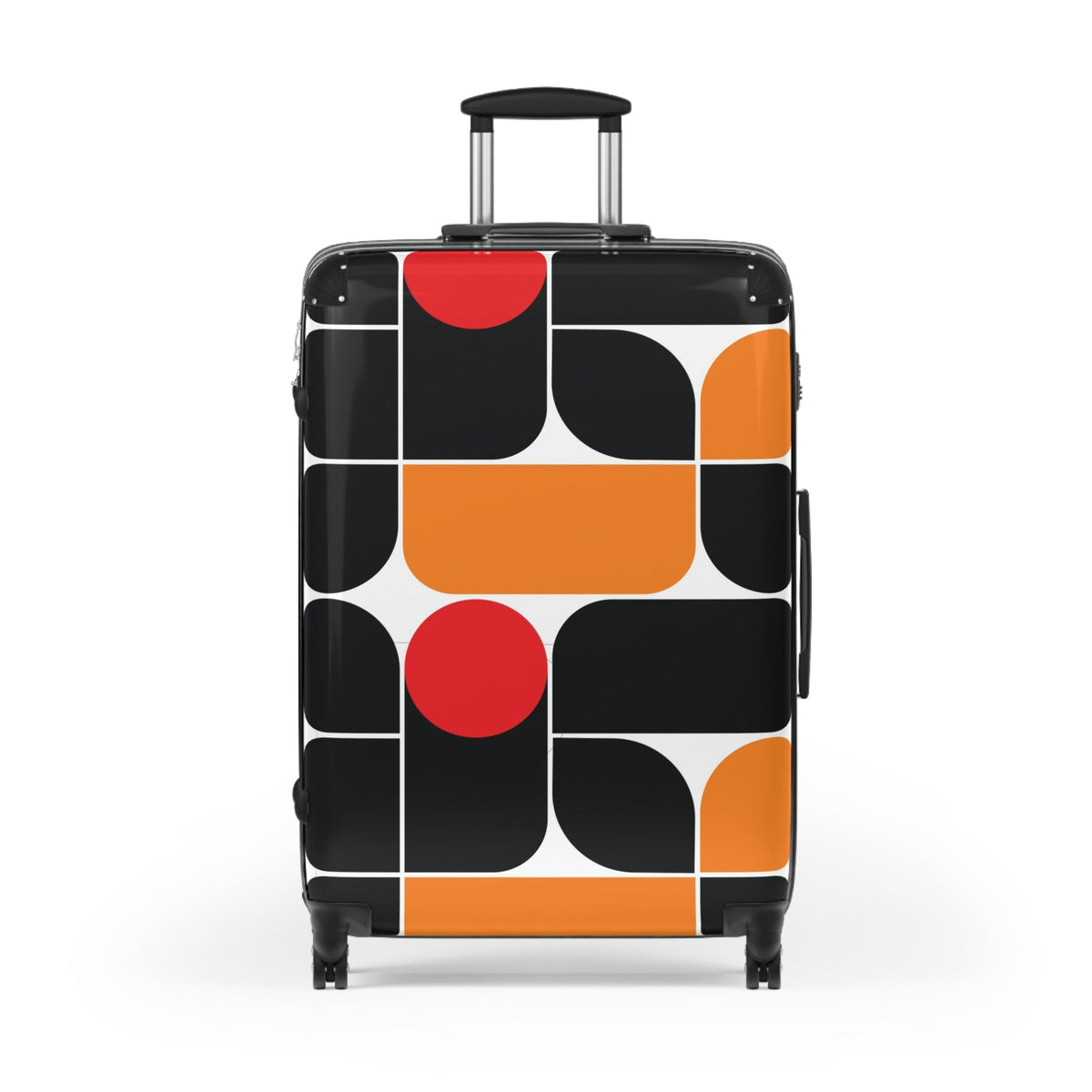 Retro Geo Carry On Suitcase Stylish