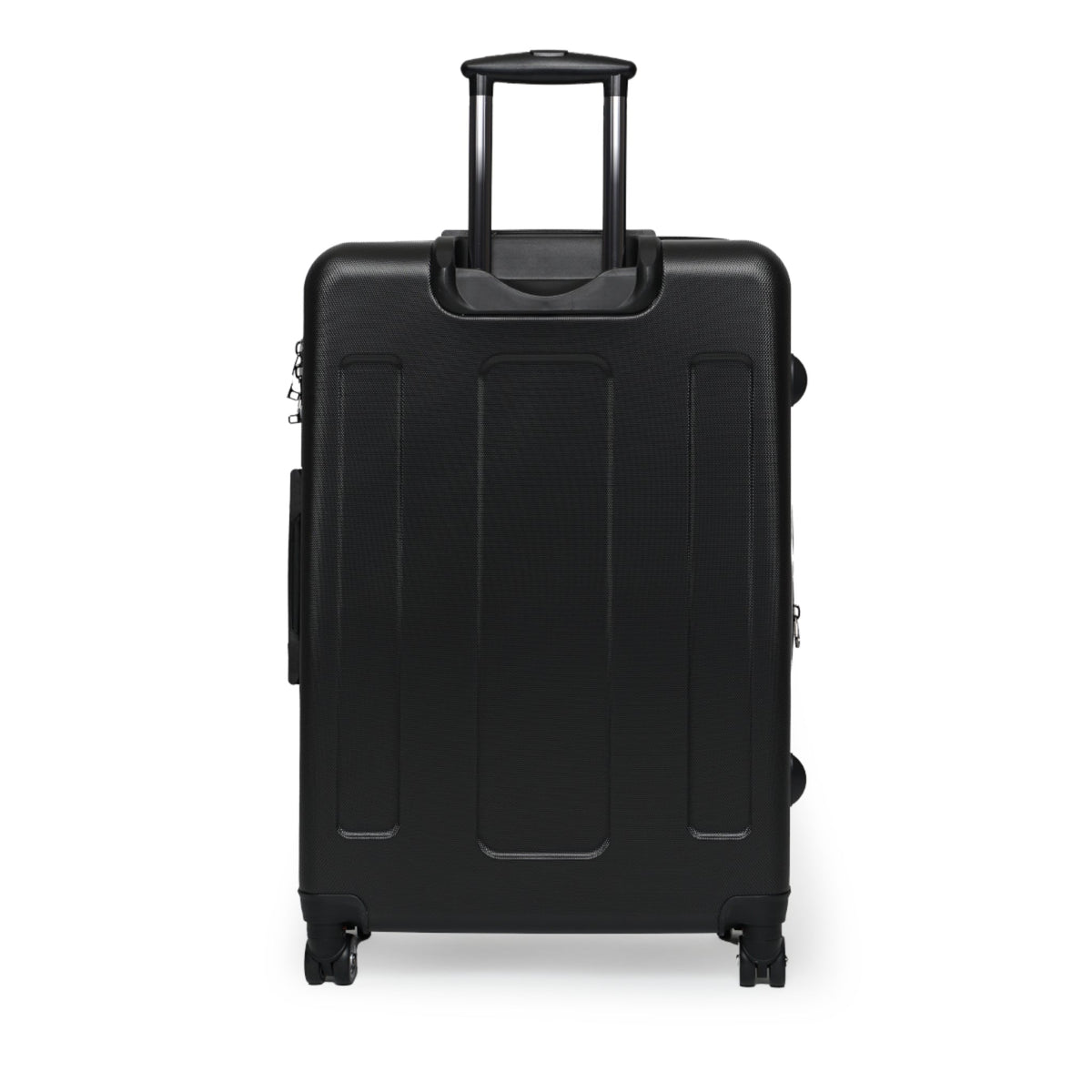 Modern Red Retro Pattern Suitcase