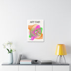 Giclée on 100% cotton, hand-stretched & ready to hang. Perfect for living rooms & studios.