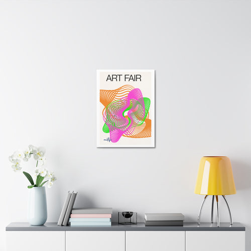 Giclée on 100% cotton, hand-stretched & ready to hang. Perfect for living rooms & studios.