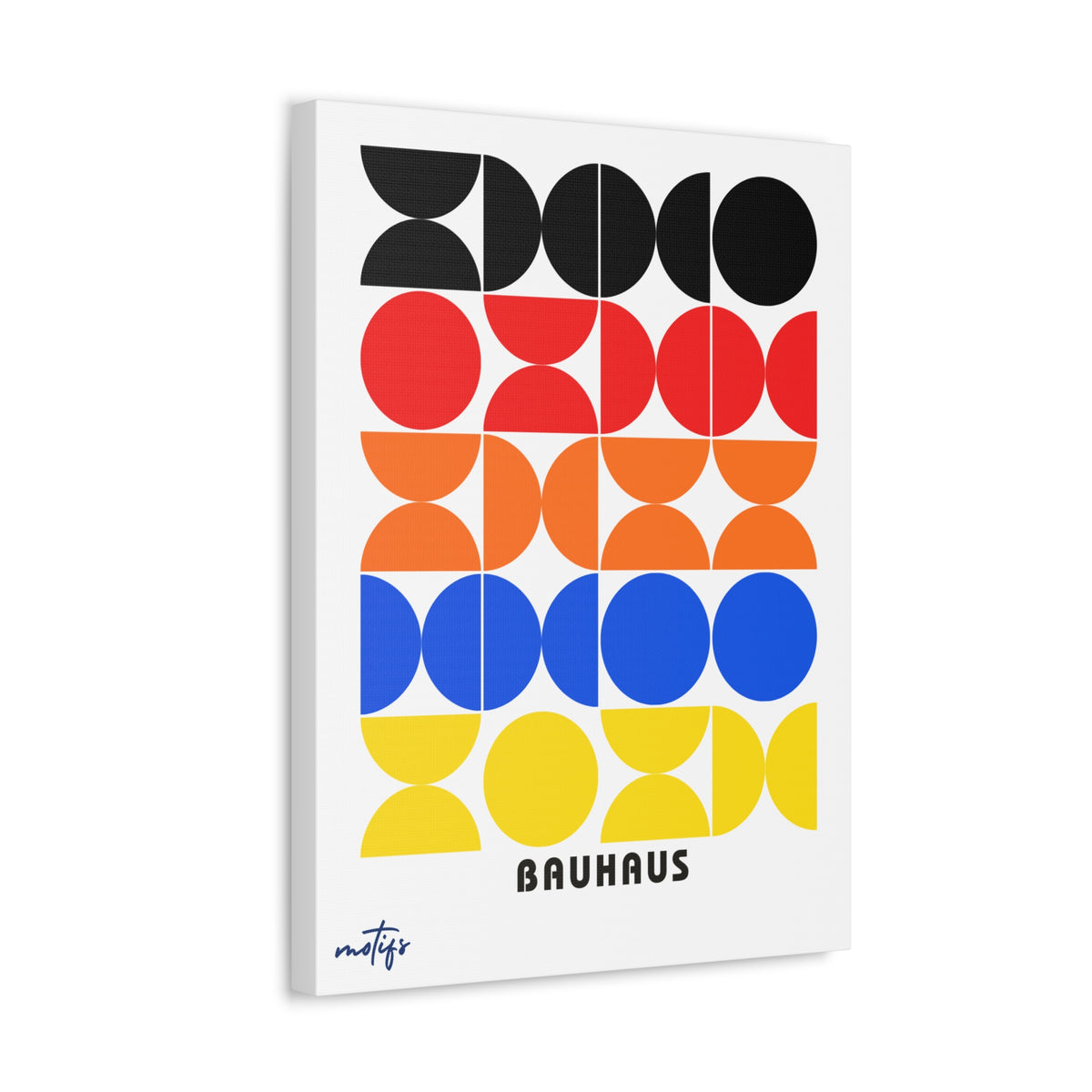 Bauhaus Geometric Art Canvas