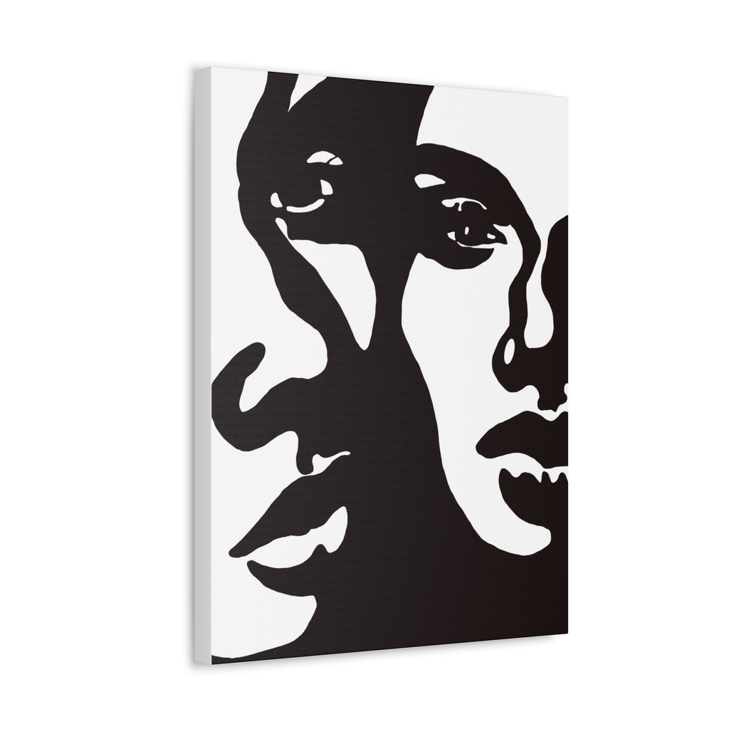 Abstract Dual Faces Stretched Canvas Wall Art