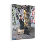 Urban Performance Art Canvas Wall Decor Avant-Garde Photography Print