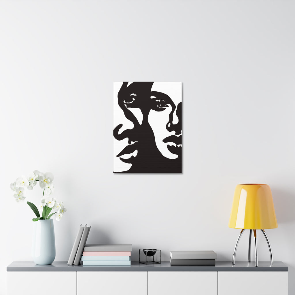 Abstract Dual Faces Stretched Canvas Wall Art