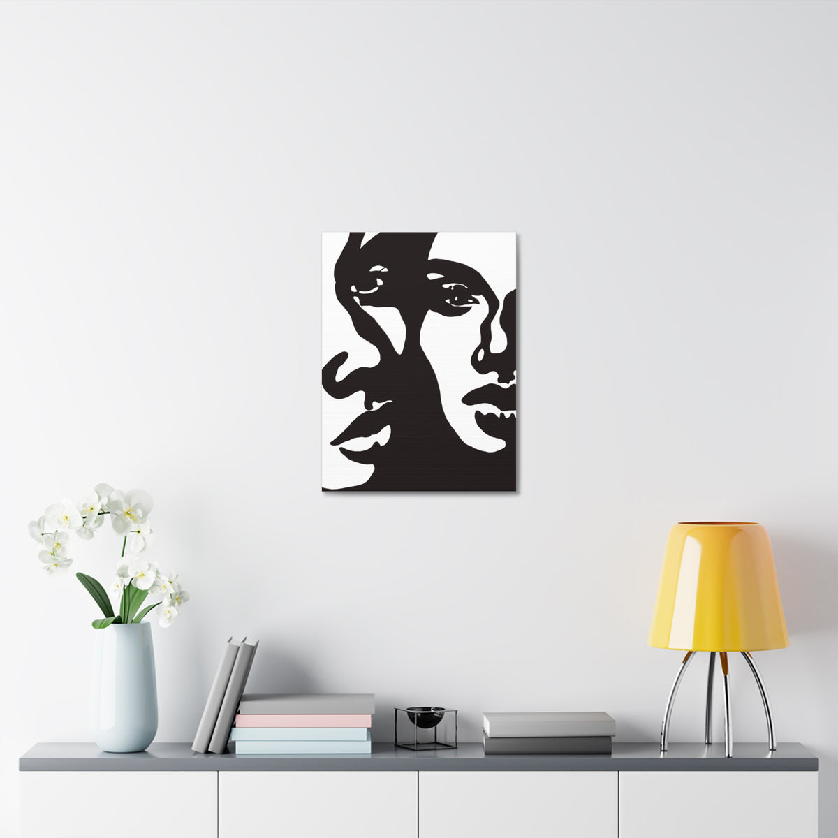 Abstract Dual Faces Stretched Canvas Wall Art