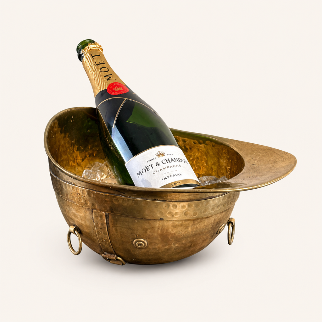 Polo Helmet Champagne Ice Bucket 