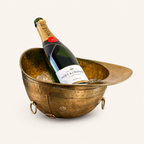 Polo Helmet Champagne Ice Bucket 