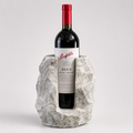 Solid Marble Wine Bottle Holder Handcrafted Stone Wine Cooler