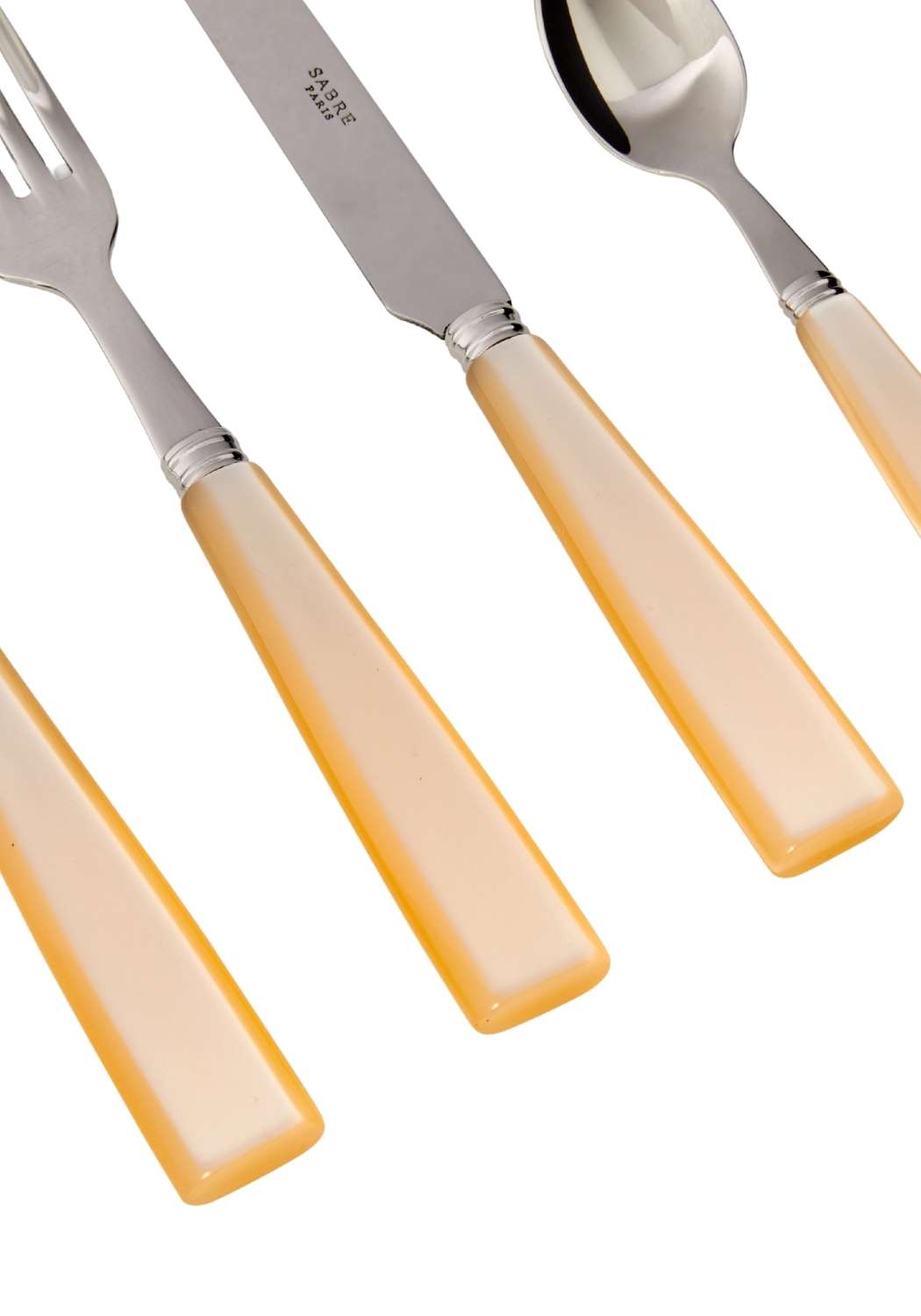 Aesthetic Pearl Handle Cutlery Set 4-Piece Dining Flatware