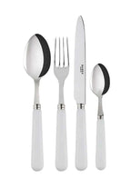 4- Pieces Pop Unis White Cutlery Set