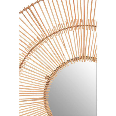 Natural Rattan Wall Mirror Batu