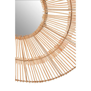 Natural Rattan Wall Mirror Batu