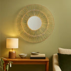 Natural Rattan Wall Mirror Batu