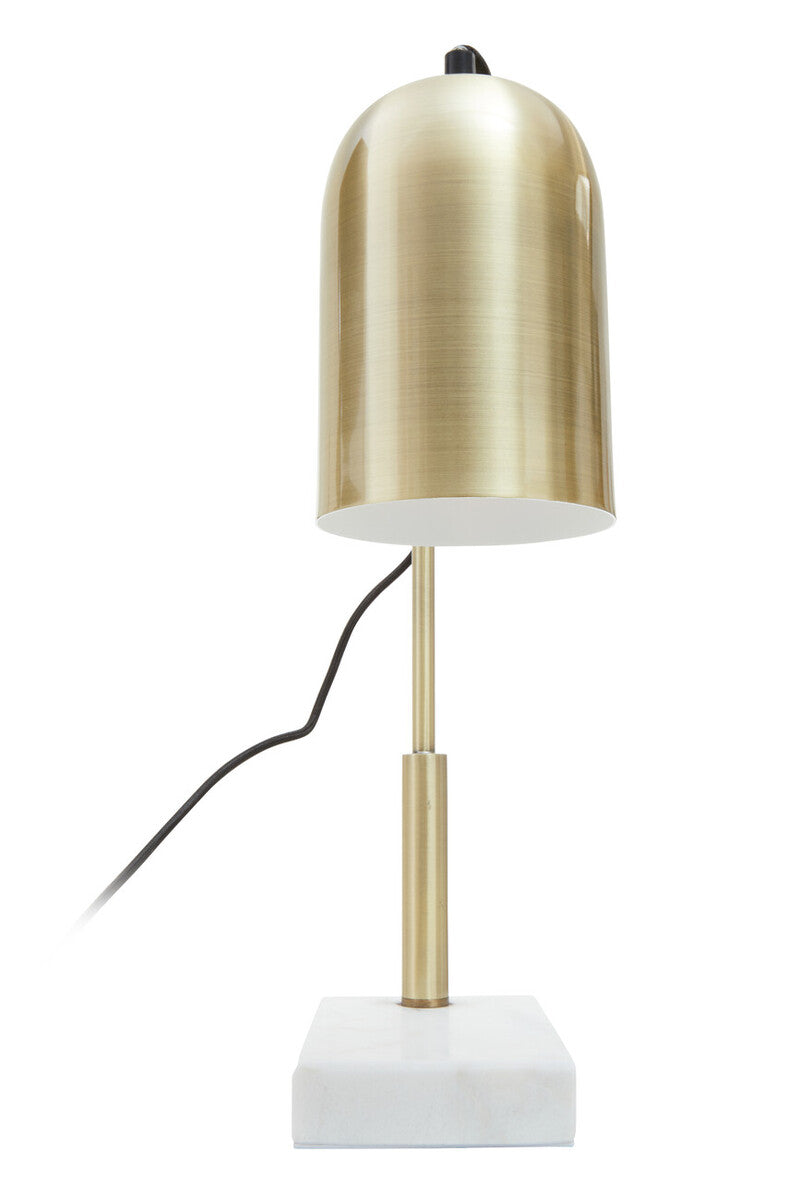 Gold and Marble Adjustable Desk Lamp  Equipoise