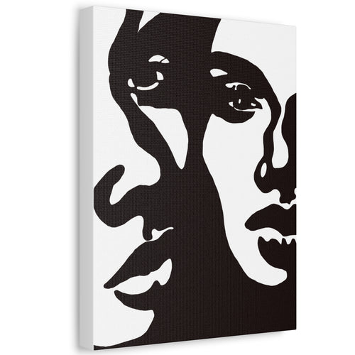 Abstract Dual Faces Stretched Canvas Wall Art