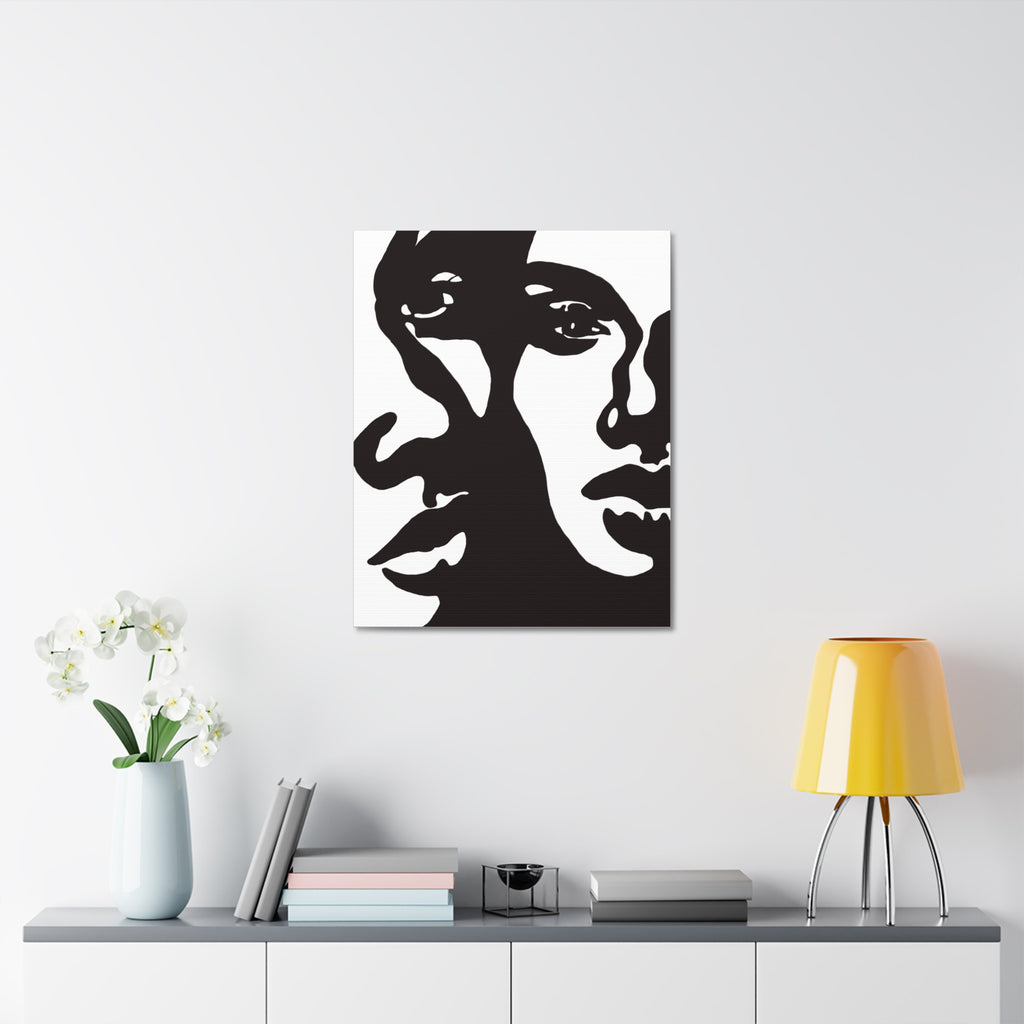 Abstract Dual Faces Stretched Canvas Wall Art