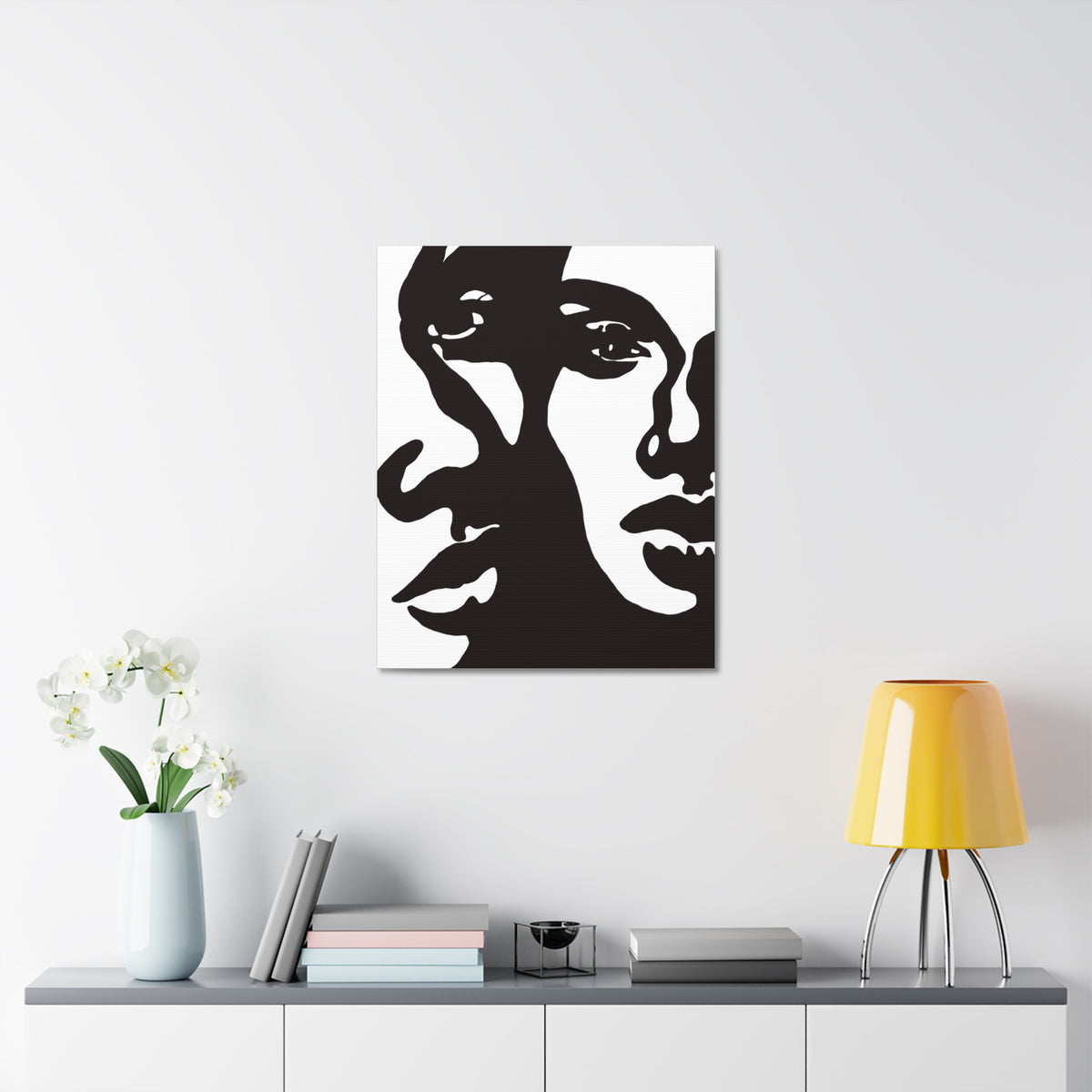 Abstract Dual Faces Stretched Canvas Wall Art
