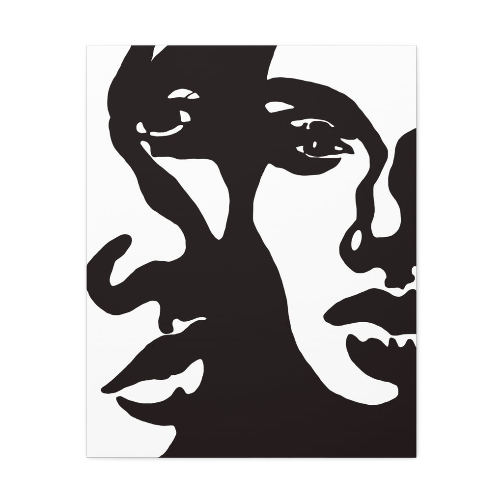 Abstract Dual Faces Stretched Canvas Wall Art