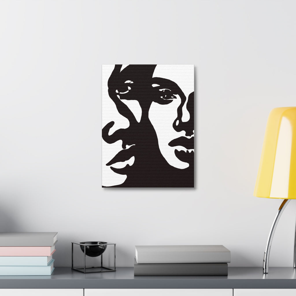 Abstract Dual Faces Stretched Canvas Wall Art