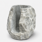 Solid Marble Wine Bottle Holder Handcrafted Stone Wine Cooler
