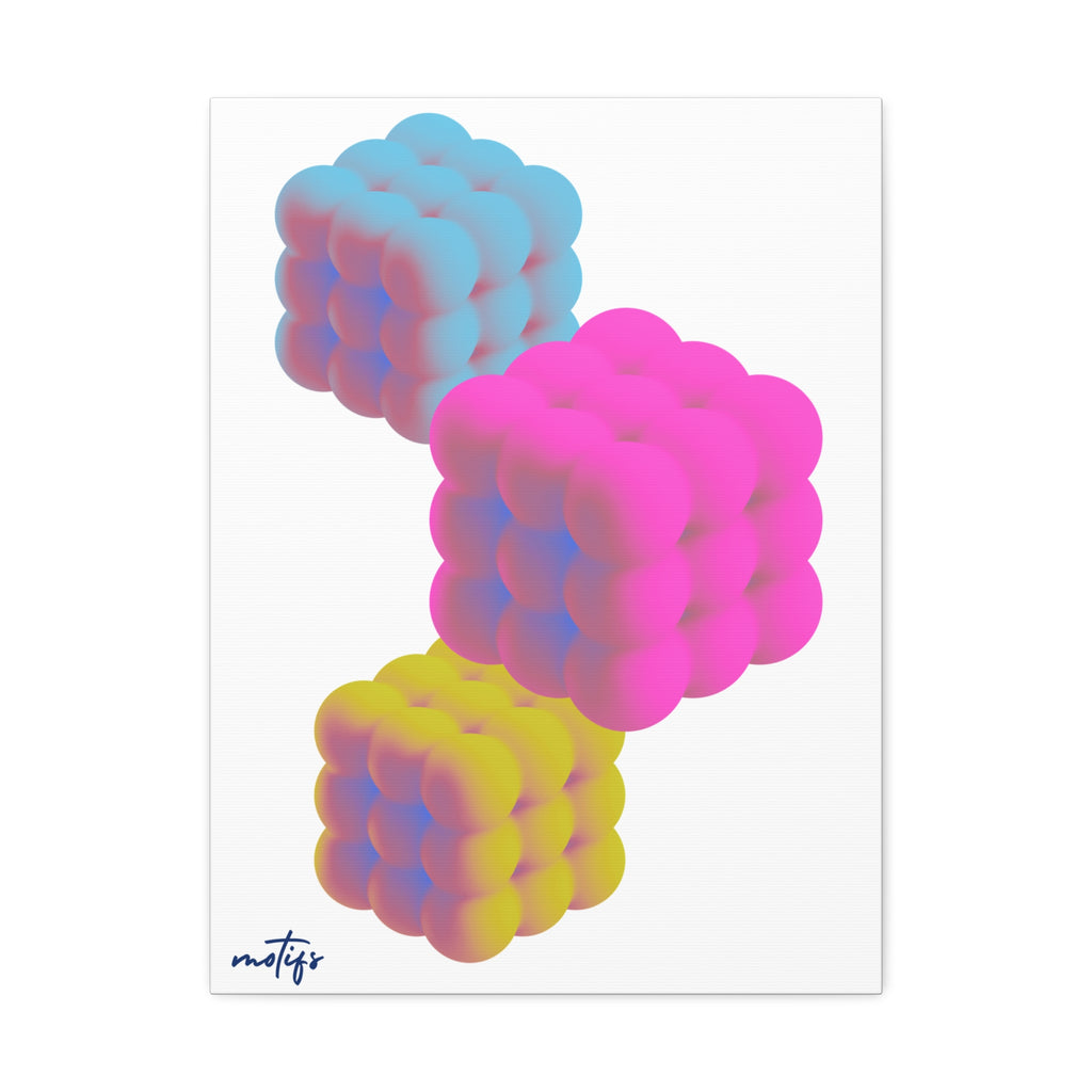 Abstract Stretched Canvas Print