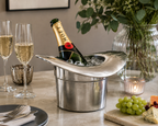 Top Hat Champagne Ice Bucket  Solid Cast Aluminium Wine & Bottle Cooler