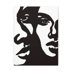 Abstract Dual Faces Stretched Canvas Wall Art