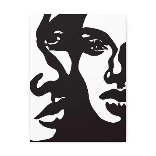 Abstract Dual Faces Stretched Canvas Wall Art