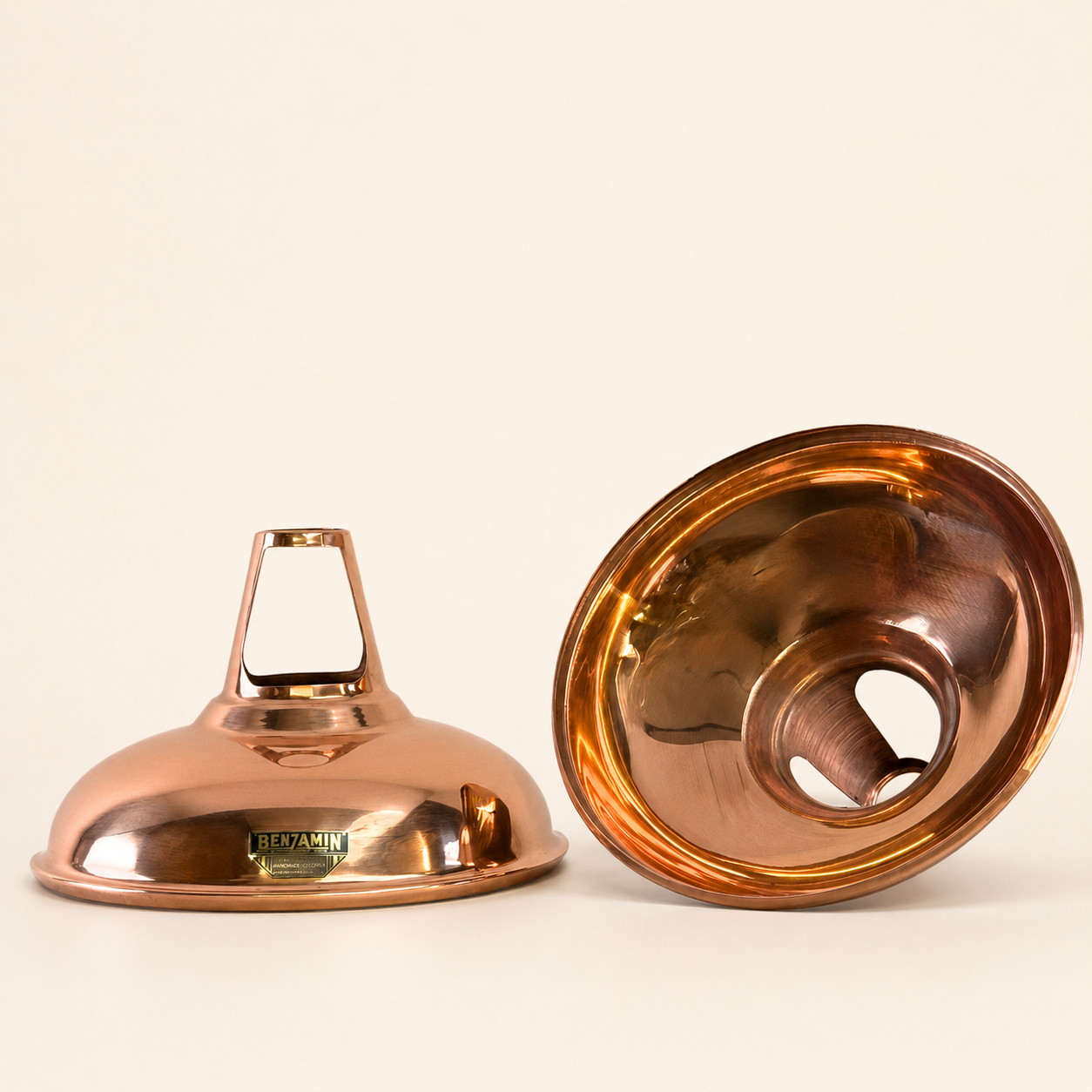 Cawston Solid Copper Coolicon Lampshade Pendant Light - 11 Inc
