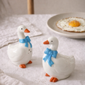 2 Goose Seasoning Bottle  Handcrafted Ceramic Spice Bottle