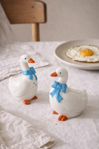 2 Goose Seasoning Bottle  Handcrafted Ceramic Spice Bottle