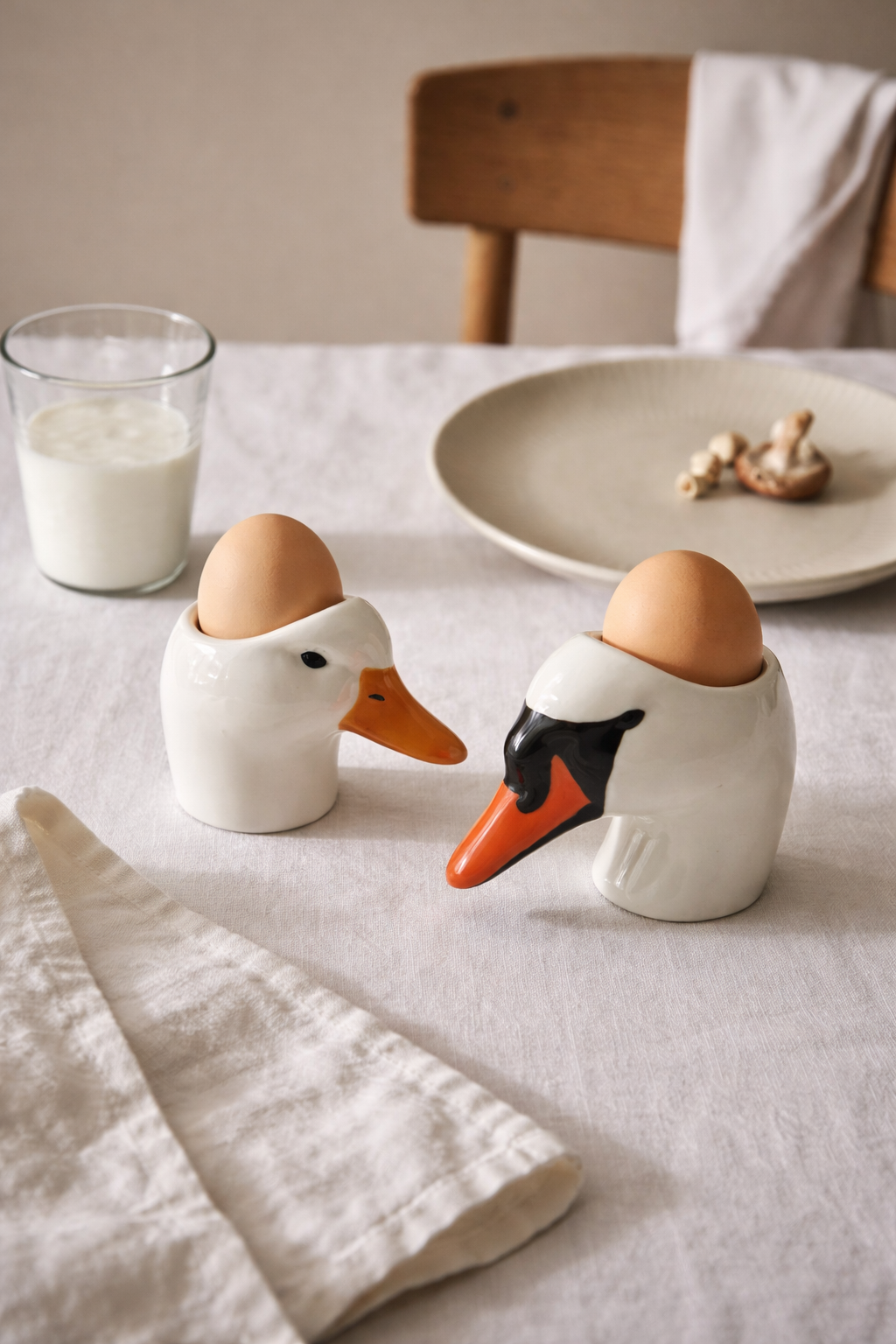Goose Egg Cup – Handmade Ceramic Egg Holder