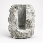 Solid Marble Wine Bottle Holder Handcrafted Stone Wine Cooler
