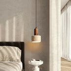 Travertine Pendant Light Beige Brown Kitchen Island Ceiling Light