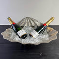 clamshell-solid-champagne-ice-bucket-wine-cooler