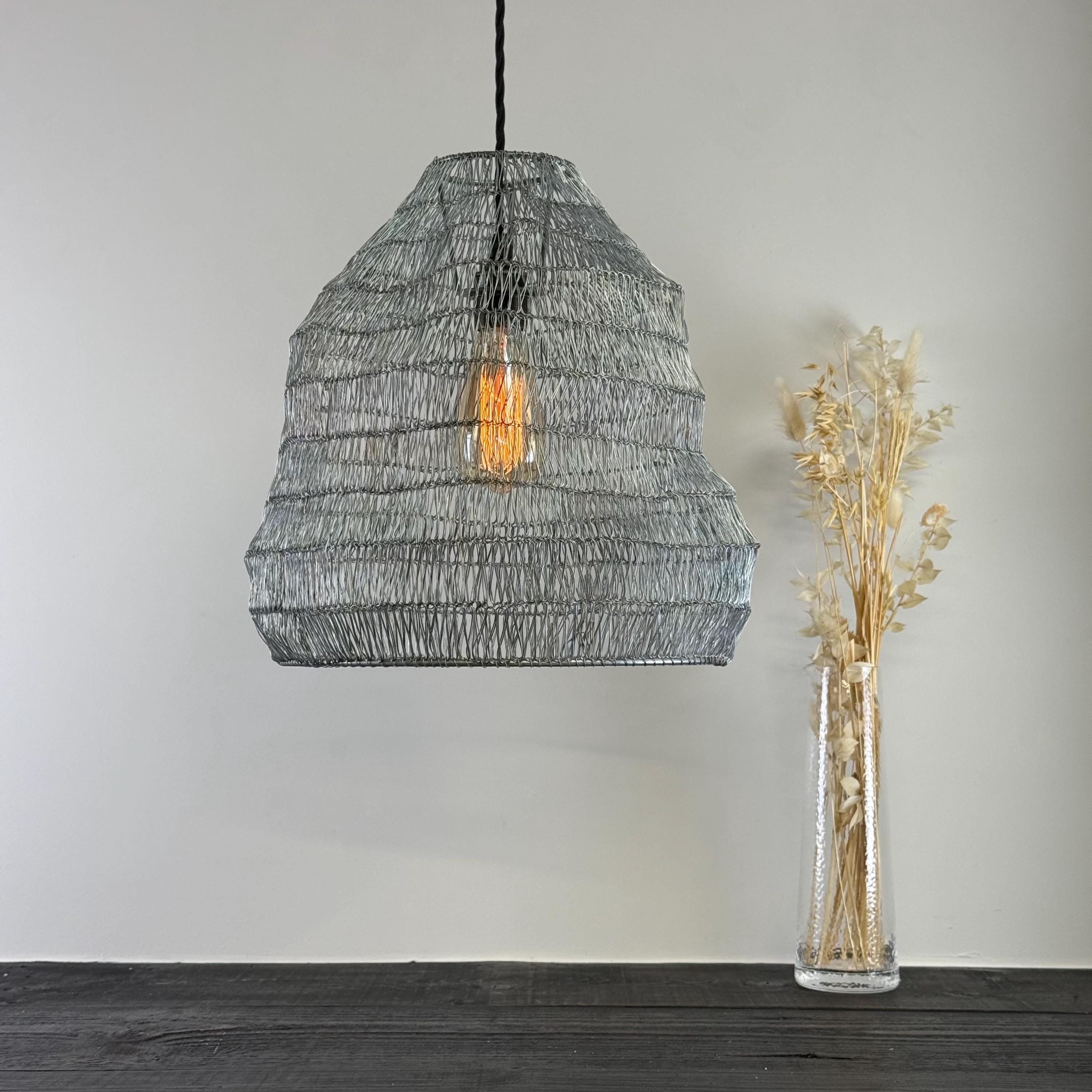 Walton Beehive Wire Mesh Pendant Light