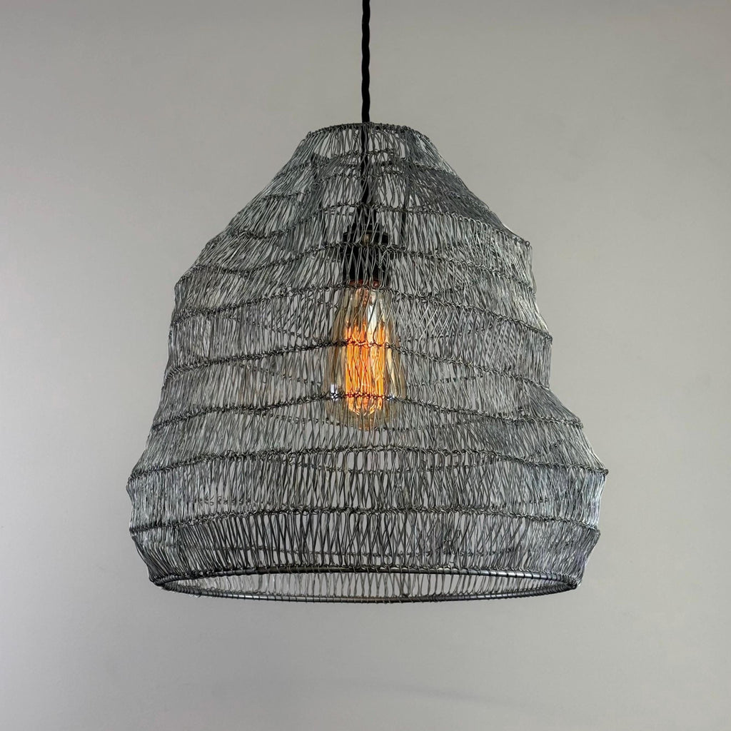 Walton Beehive Wire Mesh Pendant Light