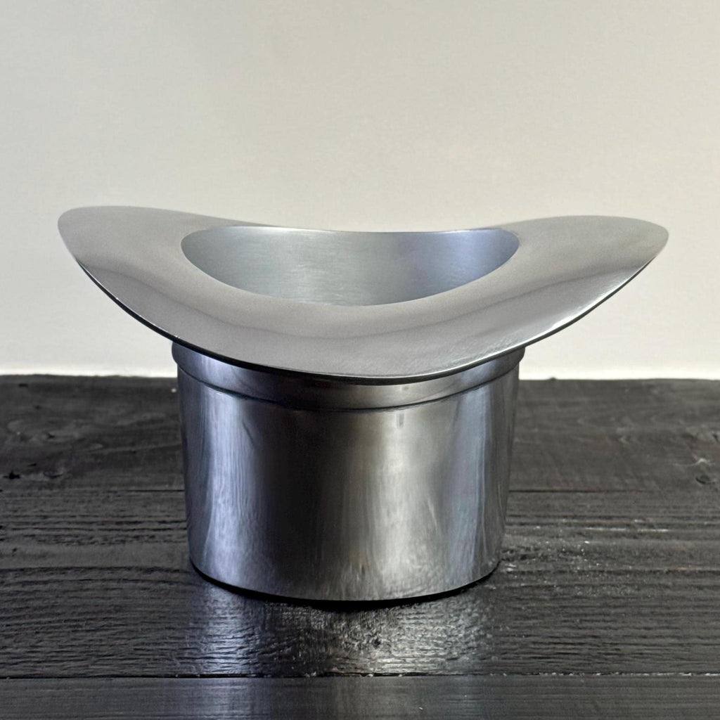 Top Hat Champagne Ice Bucket  Solid Cast Aluminium Wine & Bottle Cooler