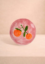 Peaches and Keen Plates After Matisse Set of 4