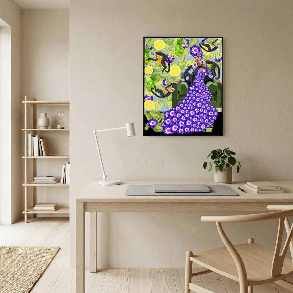 Frida in the Garden by Lynnda Rakos