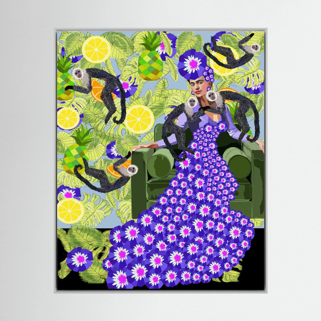 Frida in the Garden by Lynnda Rakos
