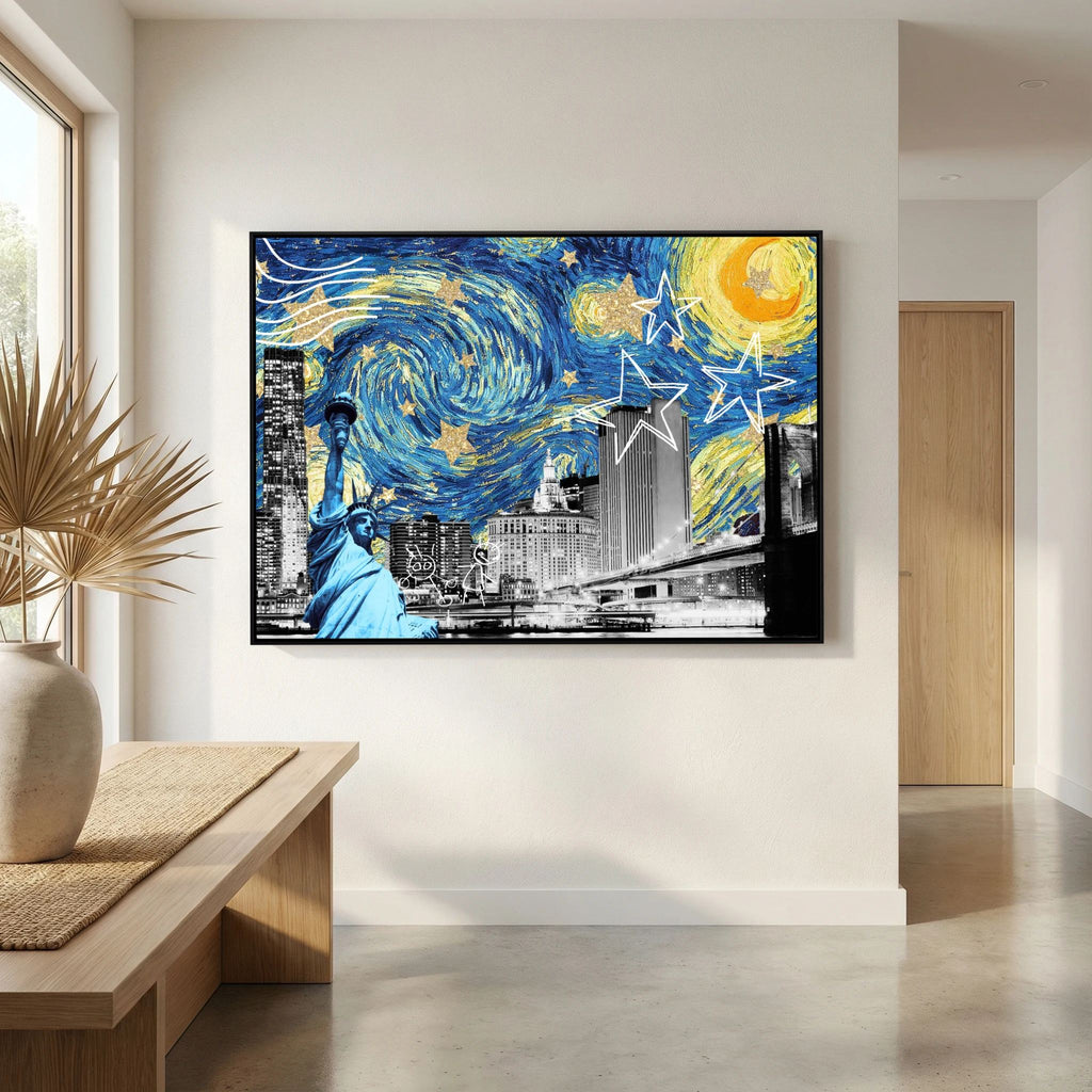 Starry Night New York by Athene Fritsch