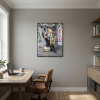 Urban Performance Art Canvas Wall Decor