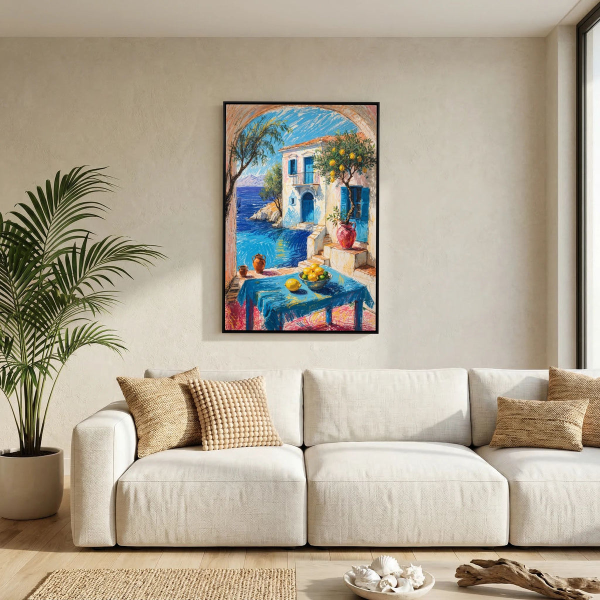 Mediterranean Lemon House by The Art Concept