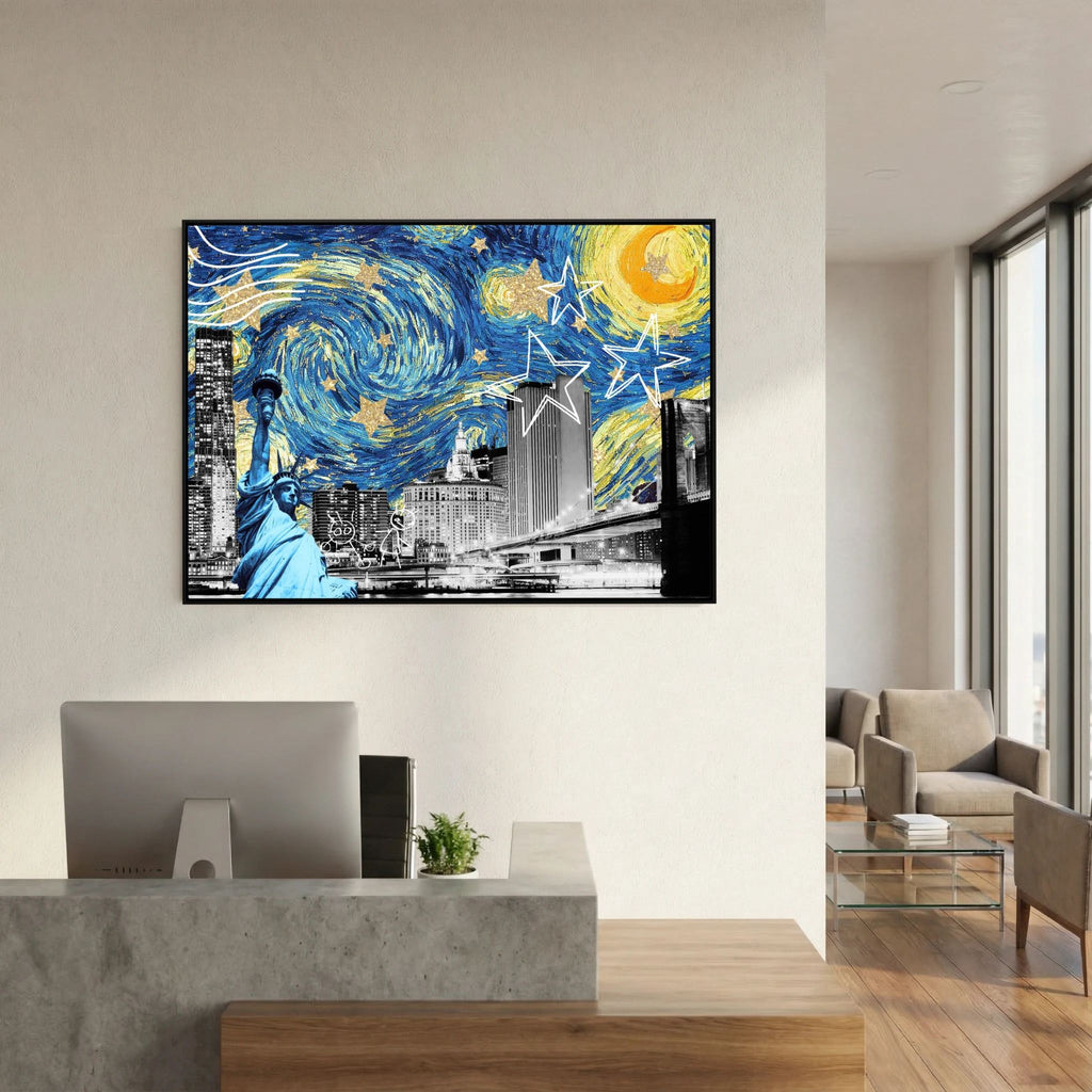 Starry Night New York by Athene Fritsch