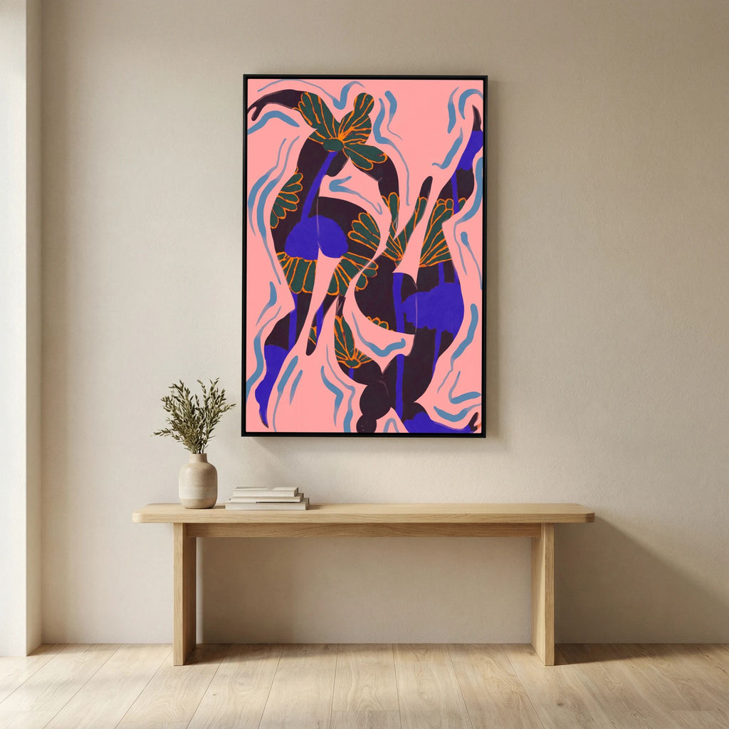 Vibrant Fluid Dance by Treechild