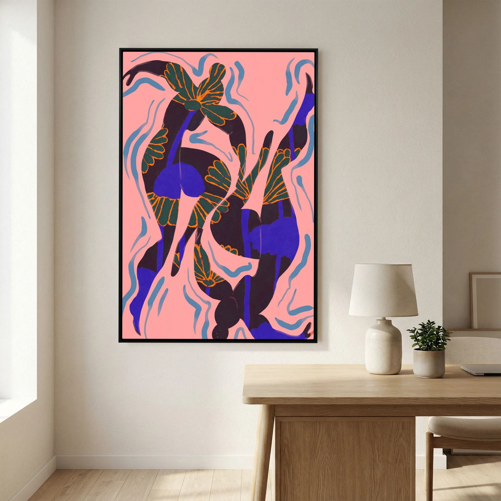 Vibrant Fluid Dance by Treechild